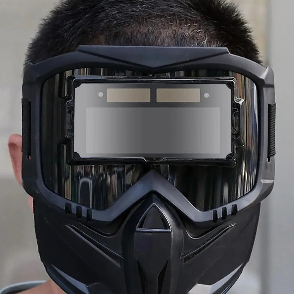 WeldShield™ - Komfortabel Beskyttende Svejsebeskyttelsesmaske Og Goggles Udstyr