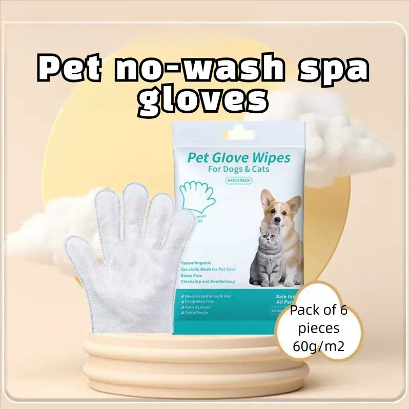 DogCatFri™ GloveWipes: Deodoriserende Handskerens Til Kæledyrpleje Og Rengøring