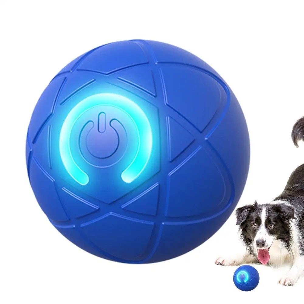 DogCatFri™ InteractiveBall: Genopladelig Interaktiv Kæledyr Legetøjsbold