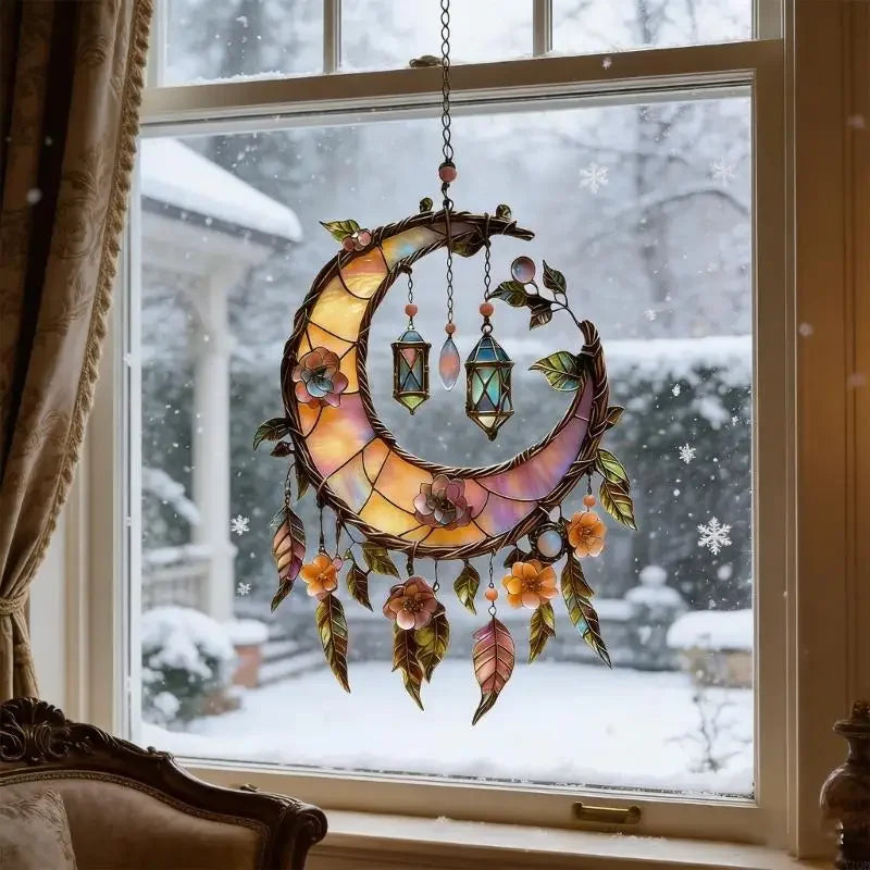 WindowSuncatcher: Unik Magisk Solfanger Vinduesdekoration