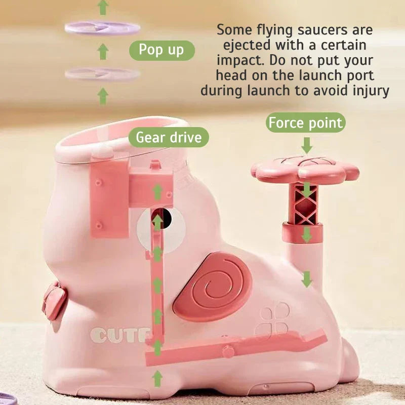 Kletshuts™ AirLauncher: Flyvende Luft Vride Launcher