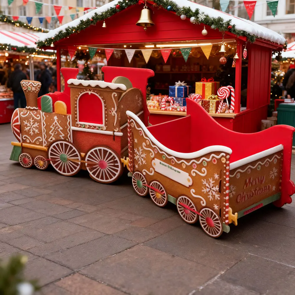 GiftTrain™ - Personliggjort Magi Jul Gave Tog Dekoration