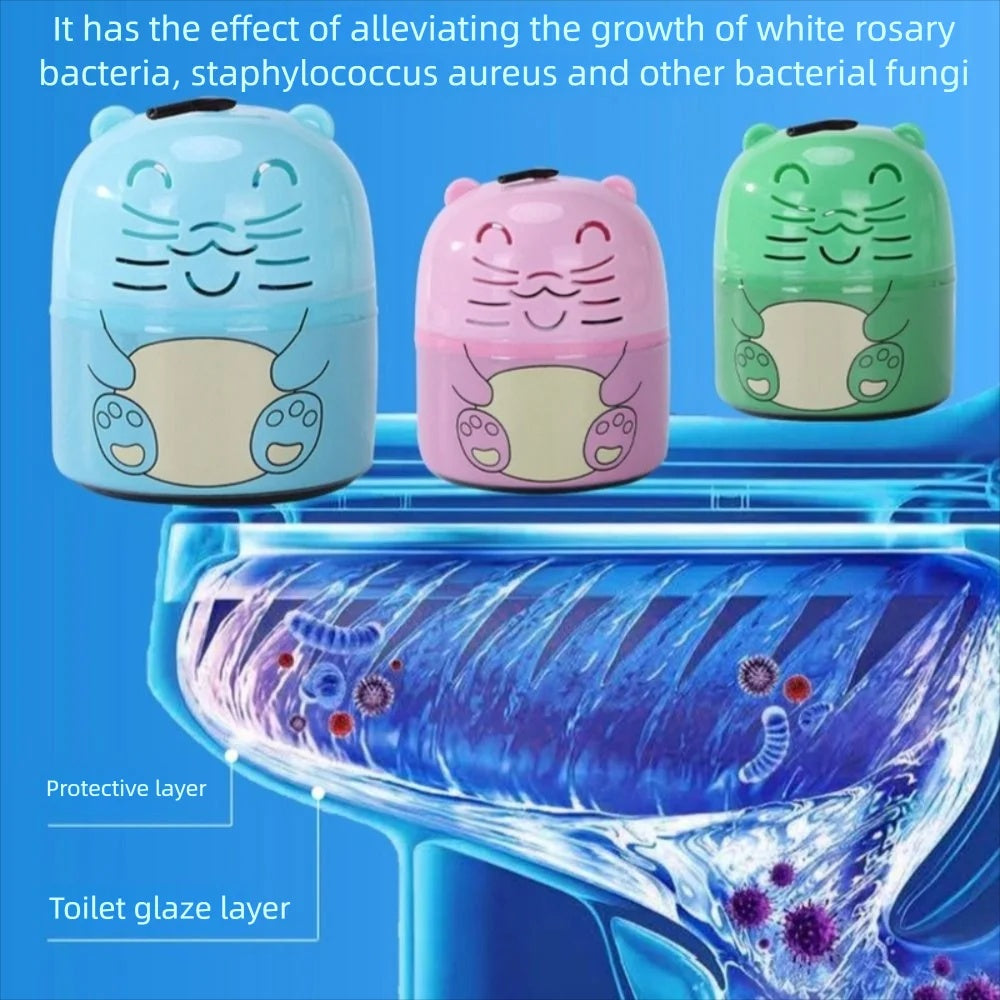 Cleaner Pro° ToiletDeodorizer 1+1 GRATIS: Sødt Formet Toilet Deodorizer Og Rengøringsmiddel