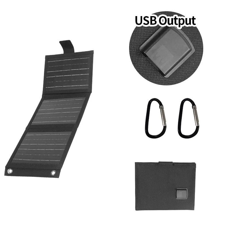 SolarPack - Foldbart Bærbart Solpanel Pakke