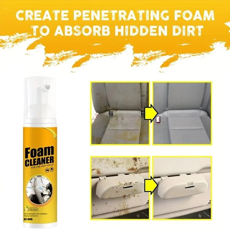 Cleaner Pro° FoamCleaner: Multifunktionel Hjem Og Bil Rengøring Skumspray
