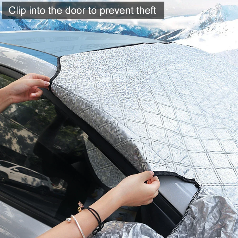 CarCover - Alle Vejr Magnetisk Bil Forrude Dække