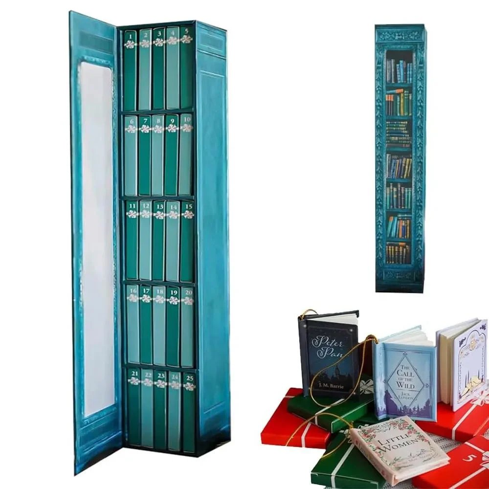 MiniBook - Bogelskerens Julekalender Med Mini Bøger