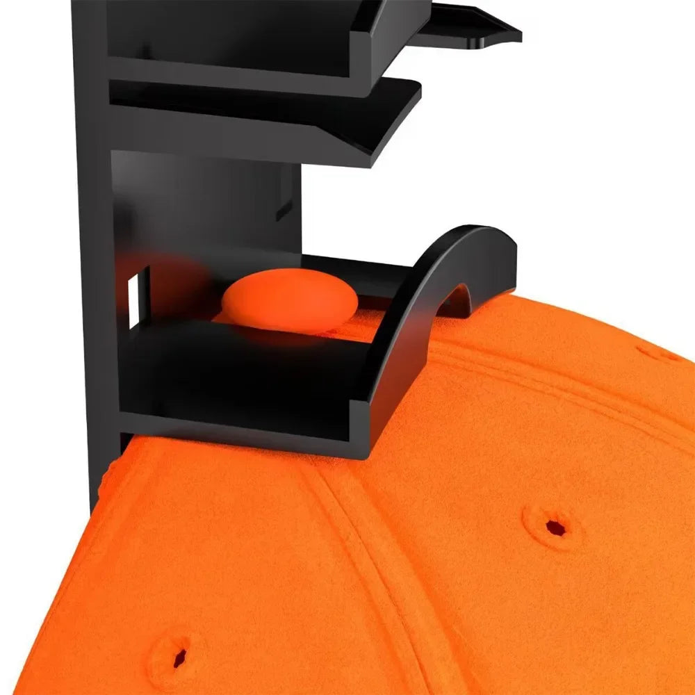 GlideHold® HatOrganizer 1+1 GRATIS: Væg Monteret Hat Arrangør Rack