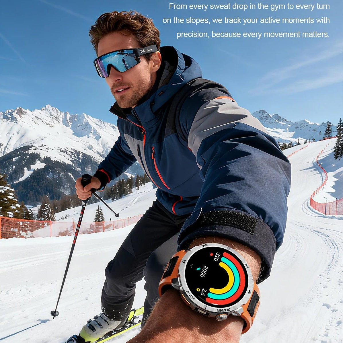 HDSmartwatch - Højdefinition Aktivitetstracker Fitness Smartwatch