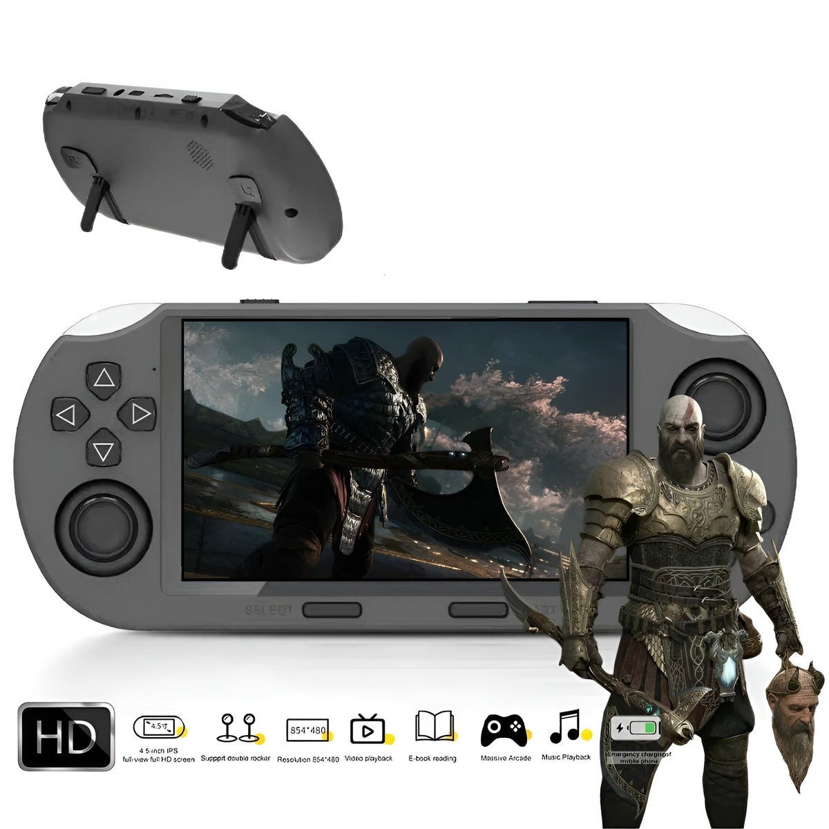 RetroConsole – Ultimativ Håndholdt Retro Konsol Til Klassisk Spil