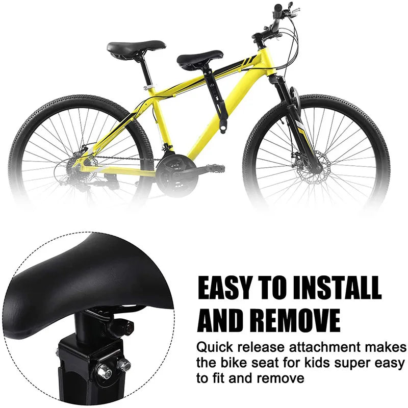 RideSeat - Komfortabel Ergonomisk Børnecykelsæde