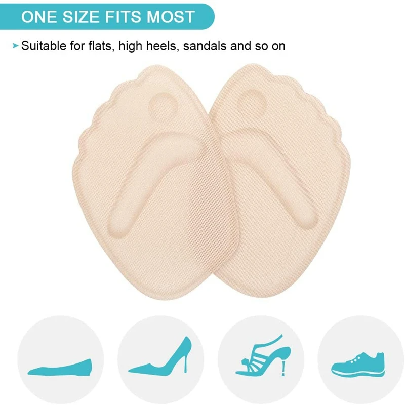 Happy™ FootSoles 1+1 GRATIS: Forfod Komfort For Høj Hæle