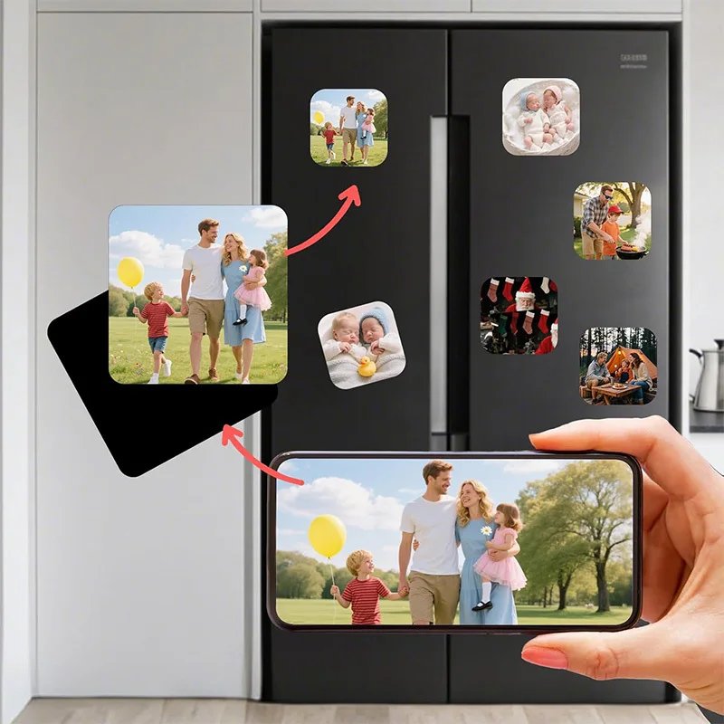 Kletshuts™ MagniCraft 5+5 GRATIS: Nem DIY Håndværk Foto Køleskabsmagneter Til Børn Og Voksne