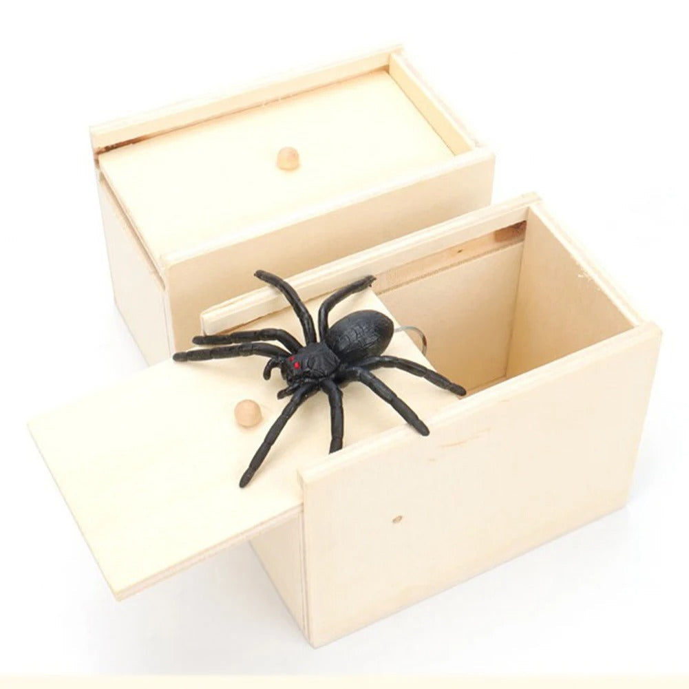 SpiderBox - Edderkop Skræmme Prank Kasse