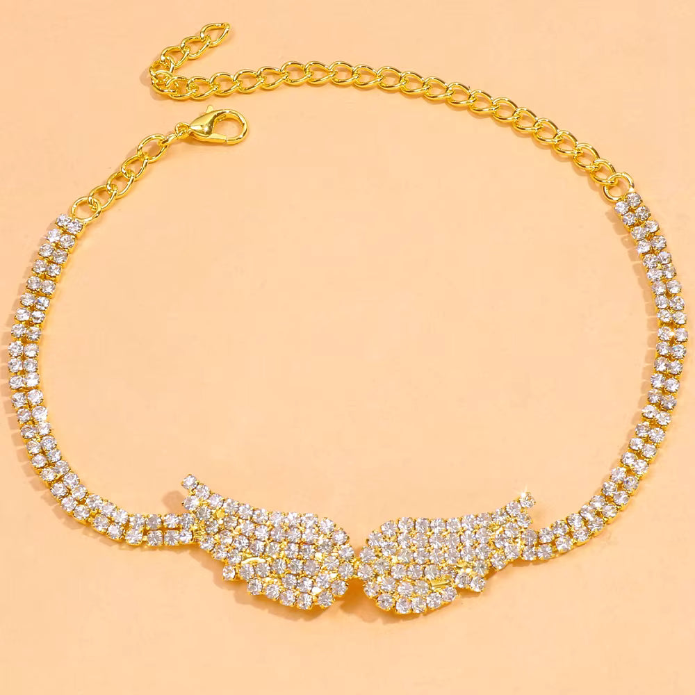 Jewelance™ WingsAnklet 1+1 GRATIS: Stilfuld Mode Rhinestone Engel Vinger Anklet