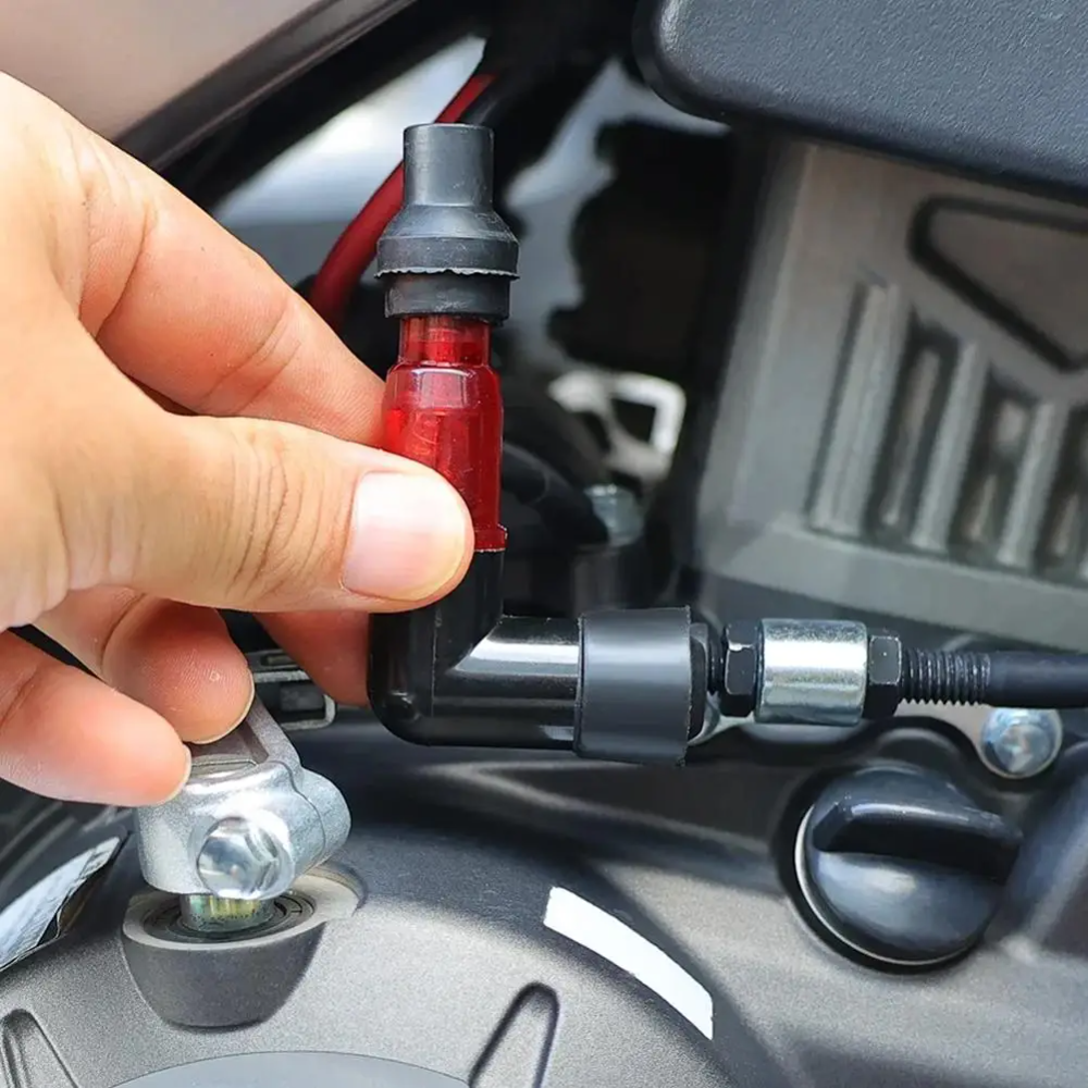 SparkConnectors 1+1 GRATIS: Universelle Højtydende Varmebestandige Motorcykel Tændings Gnist Konnektorer