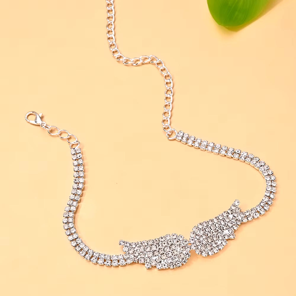 Jewelance™ WingsAnklet 1+1 GRATIS: Stilfuld Mode Rhinestone Engel Vinger Anklet