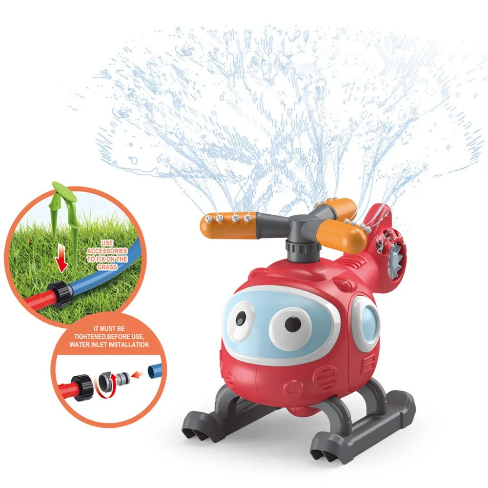 Kletshuts™ SprinklerToy - 2 I 1 Vand Sprinkler Baseball Legetøj Udendørs Leg For Børn