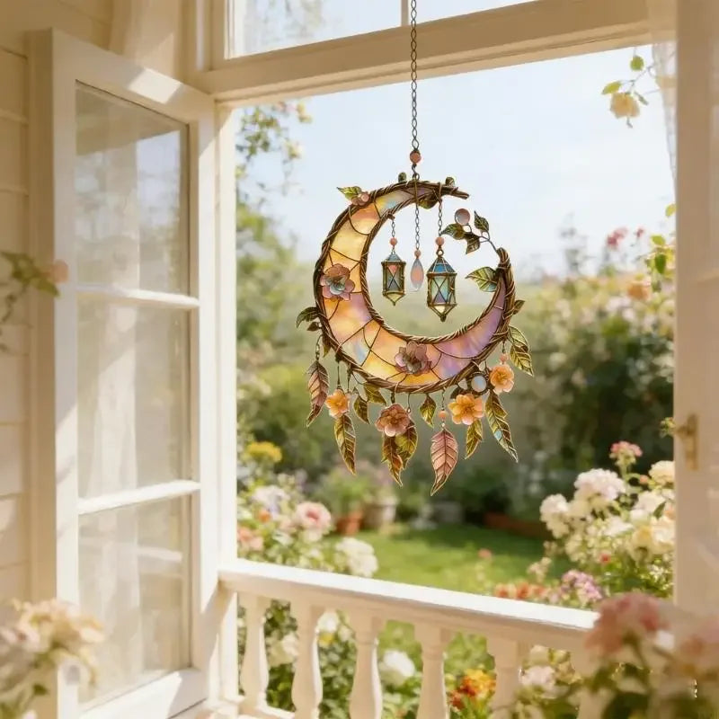WindowSuncatcher: Unik Magisk Solfanger Vinduesdekoration