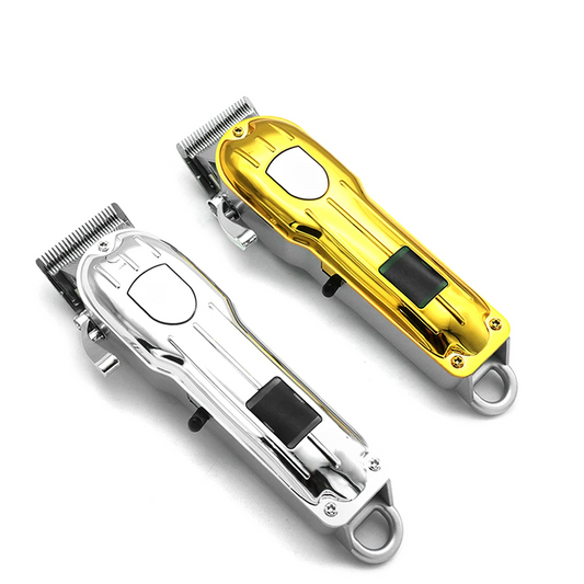Rose® HairClipper: Digital LCD Barbermaskine Professionel Hår Klipper
