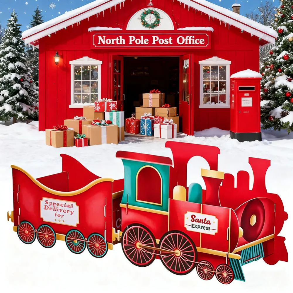 GiftTrain™ - Personliggjort Magi Jul Gave Tog Dekoration