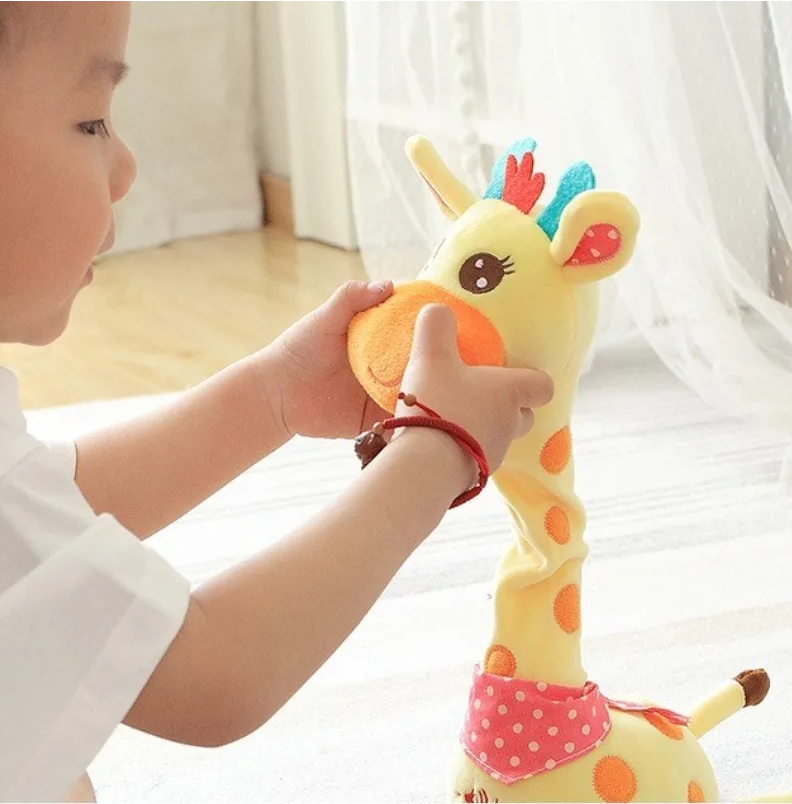 Kletshuts™ DancingGiraffe: Interaktiv Musik Leg Og Dansende Giraf Børn Legetøj
