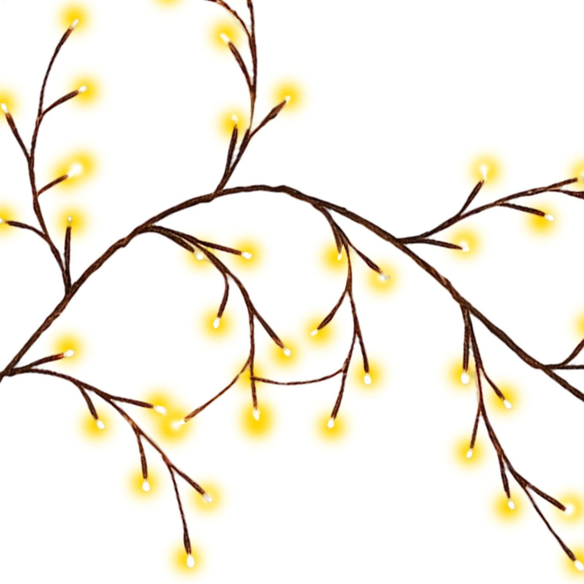 Ledsen™ VineDecor - Elegant og Fleksibel Pil Vine LED Lys Vægdekoration