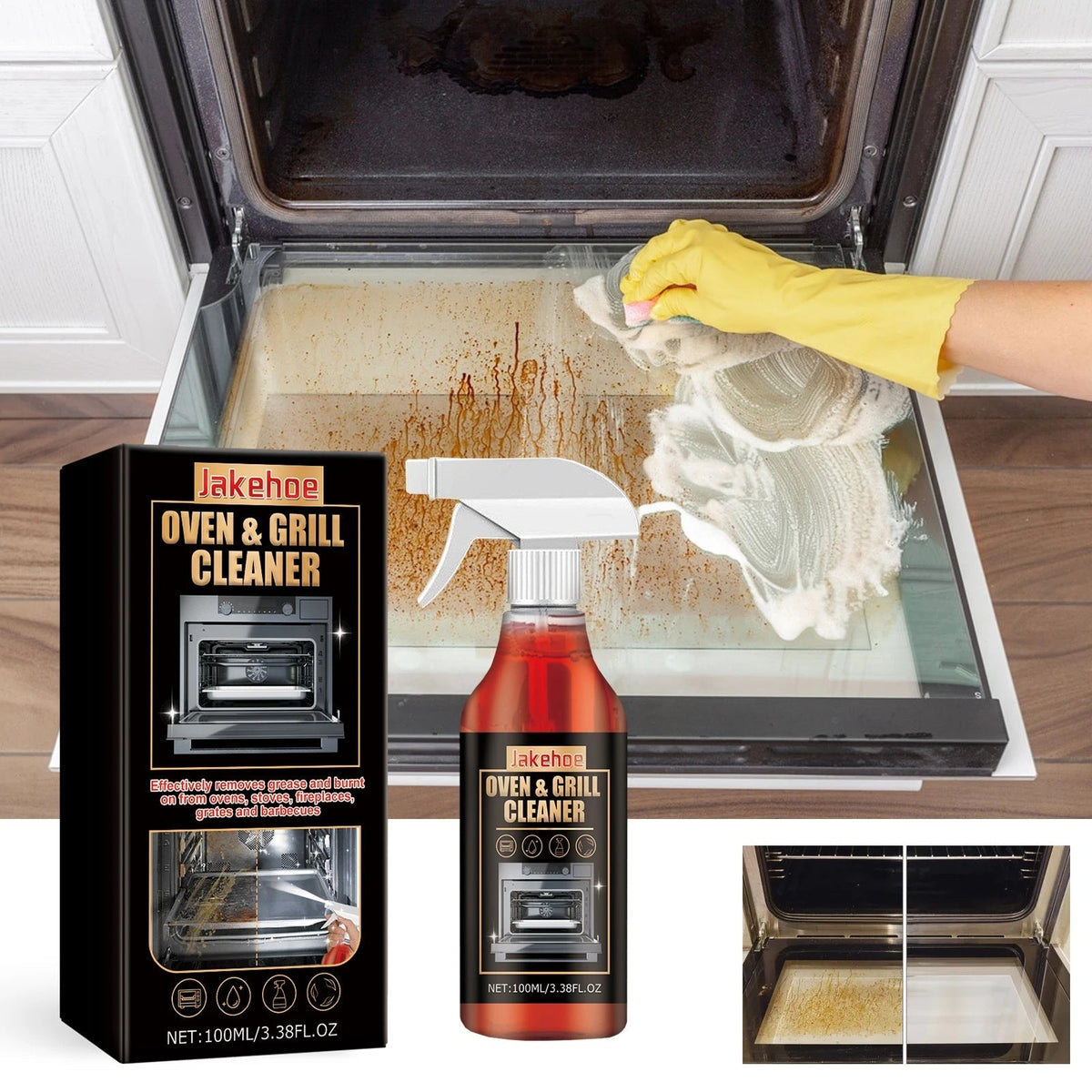 Cleaner Pro° KitchenShield: Grill- Og Ovnbeskyttelsesspray