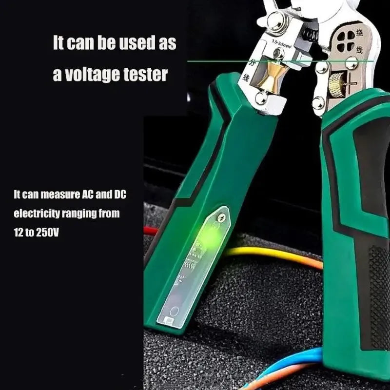 StrippingPliers: 8 I 1 Multifunktionel Ledning Stripper Værktøj