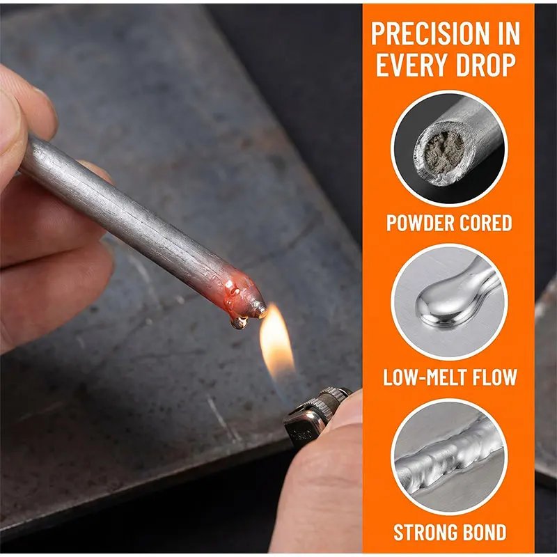 MetalFix 3+3 GRATIS: Multifunktionelle Lette Metalreparationssvejsestænger