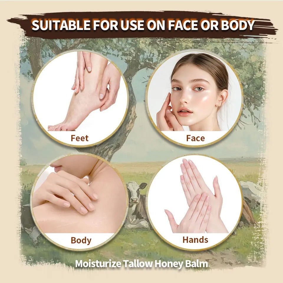 MoisturizingBalm -  Pisket Talg Honning Ansigt Og Krop Balsam