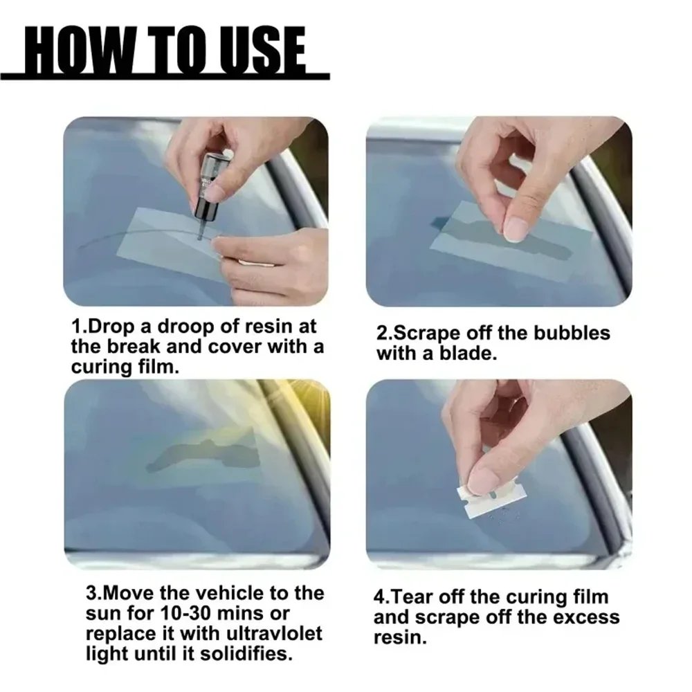 GlassRepair: Reparationssæt Til Glasrevner