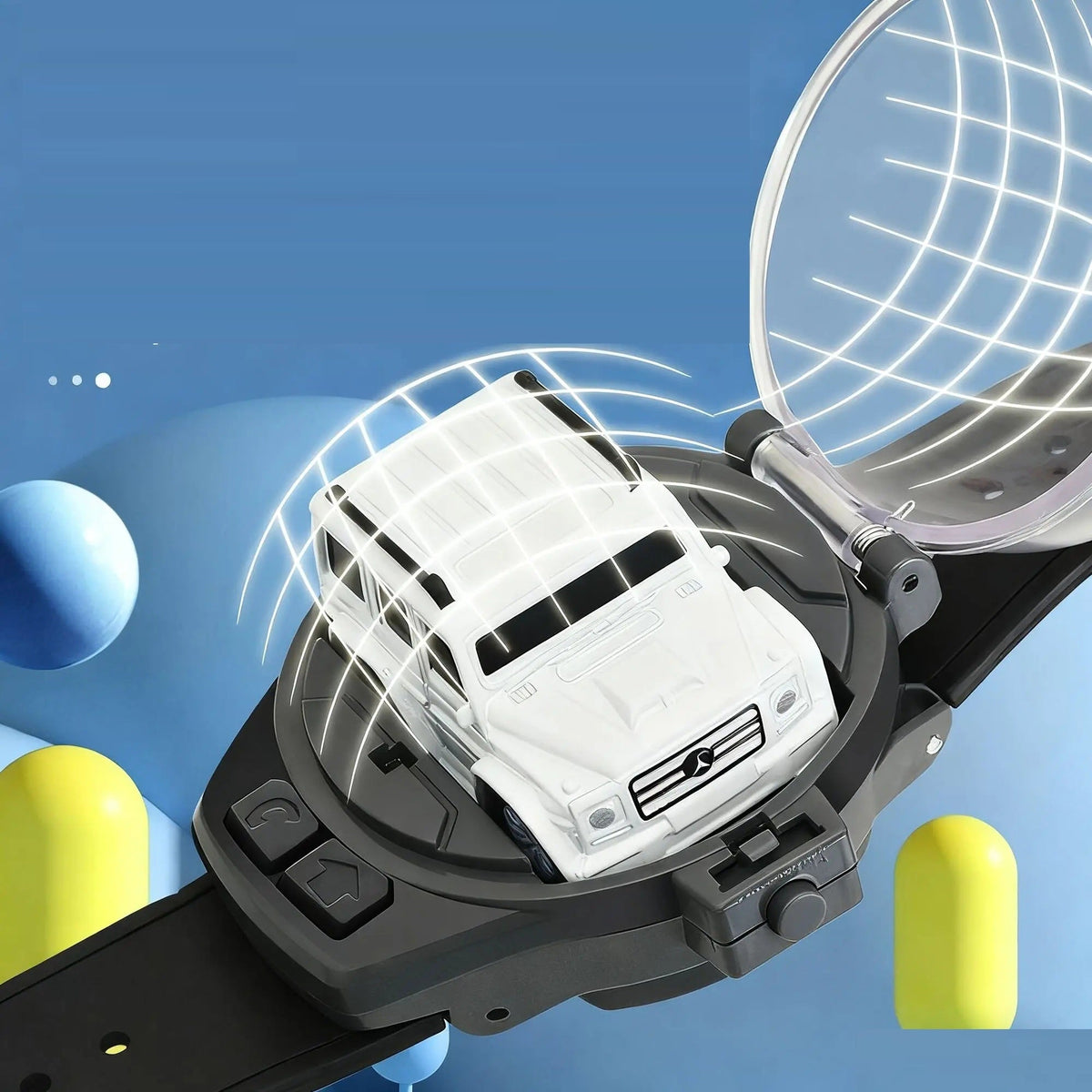Kletshuts™ WatchCar: Børns Mini Racing Armbåndsur Fjernstyret Bil Legetøj