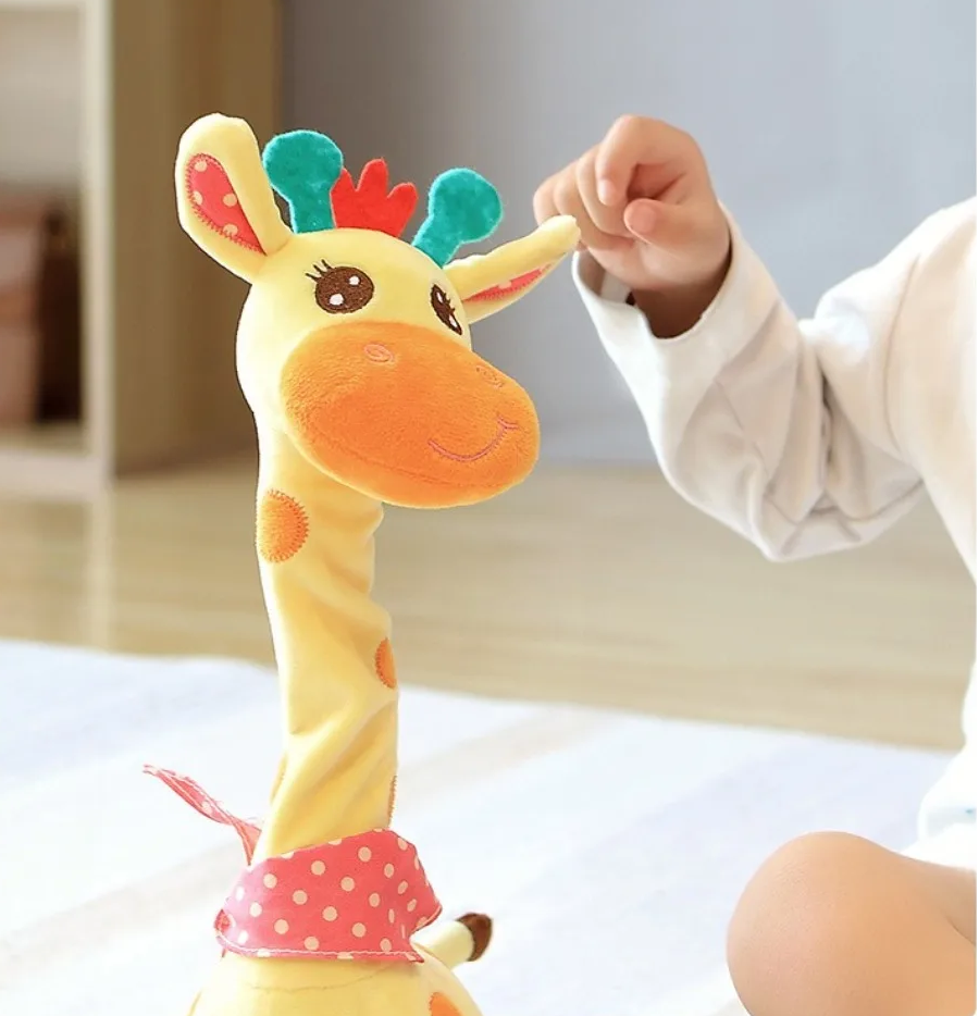 Kletshuts™ DancingGiraffe: Interaktiv Musik Leg Og Dansende Giraf Børn Legetøj