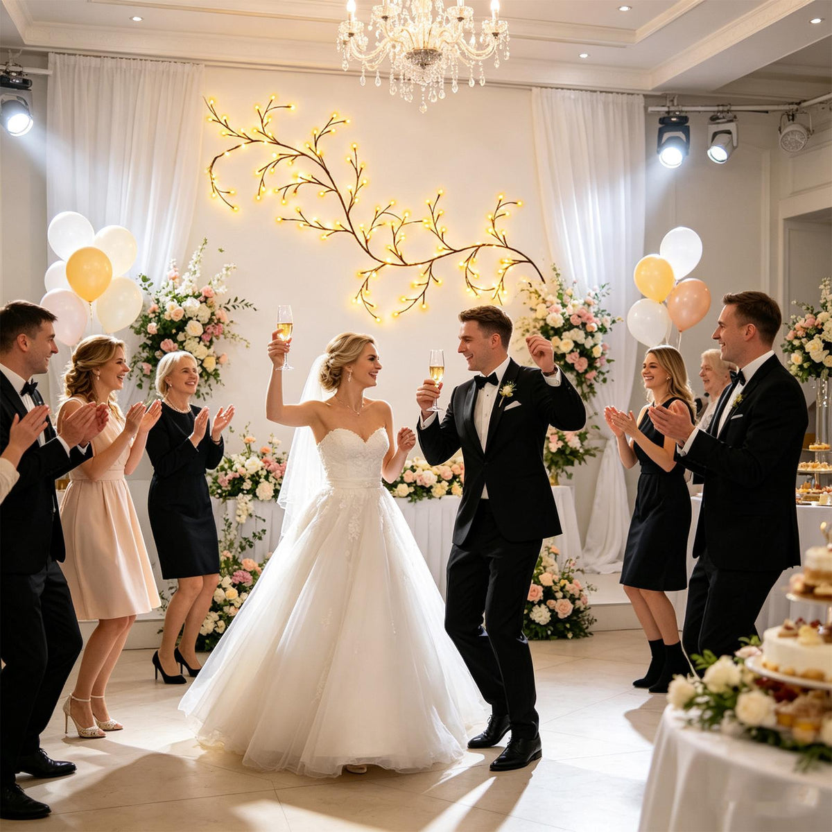Ledsen™ VineDecor - Elegant og Fleksibel Pil Vine LED Lys Vægdekoration