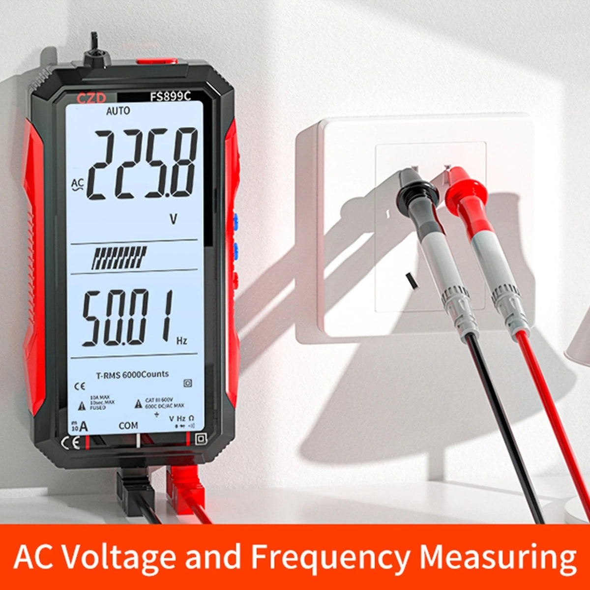 VoltPro™ - Alt-I-En Smart Elektrisk Måler Volt Pro Multimeter Værktøj