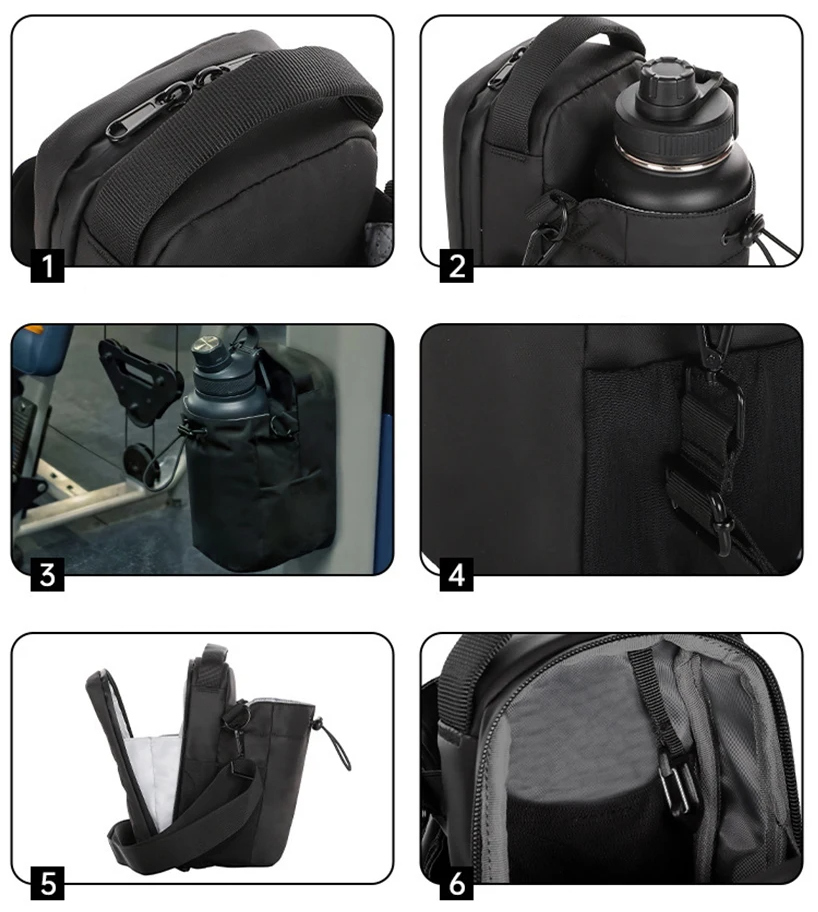 Icone™ MagneticBag: Lille Vandtæt Magnetisk Gymnastik Taske