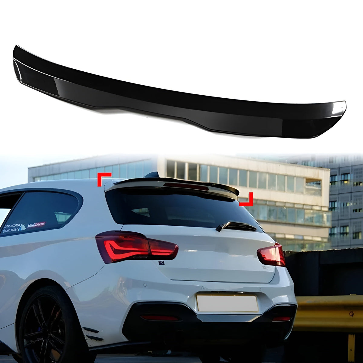 CarSpoiler - Universel Stilfuld Aerodynamisk Bagagerum Vinge Bil Spoiler Tilbehør