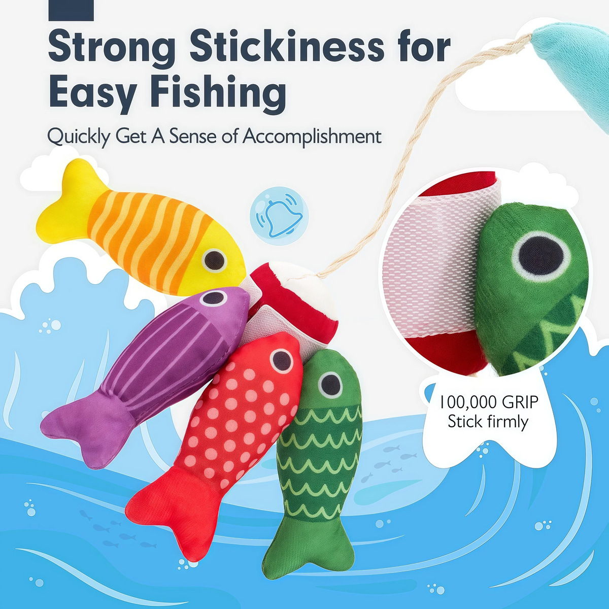 Kletshuts™ LittleFisherman: Sjov Læringseventyr Little Fisherman Fiskesæt