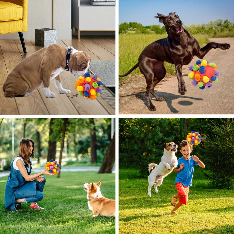 DogFri™ PetPuzzle - Interaktivt Puslespil  Kæledyr Legetøj