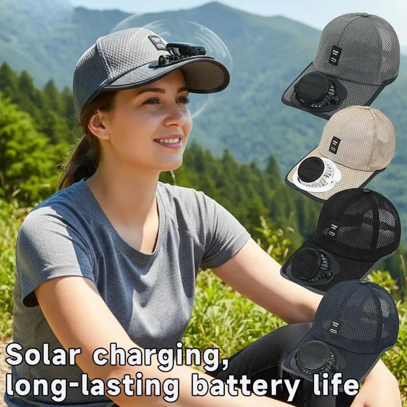 Icone™ CoolingCap: 2 I 1 Stilig Køleventilator Og Udendørs Kasket