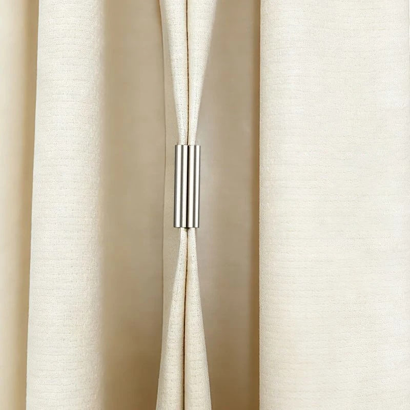 GlideHold® CurtainHolders 2+2 GRATIS: Elegant Minimalistisk Magnetisk Gardinholdere