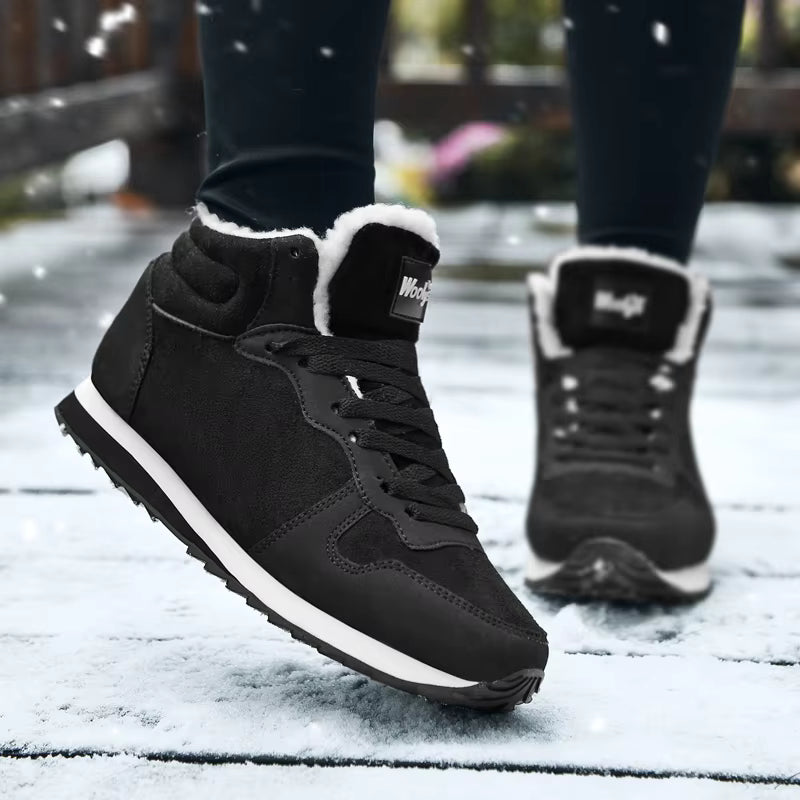 Happy™ SnugSneakers - Mænds Ultimative Højskårne Komfortable Snug Sneakers