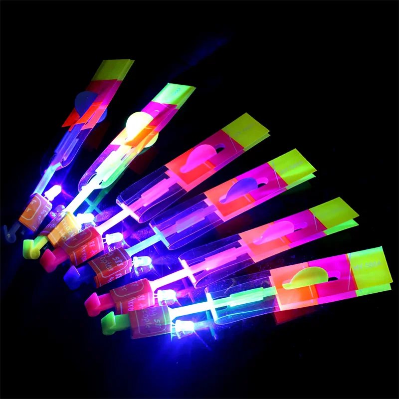 Kletshuts™ SlingshotGlow 5+5 GRATIS - Flyvende Glow Belyst Pil Copter Slingshot