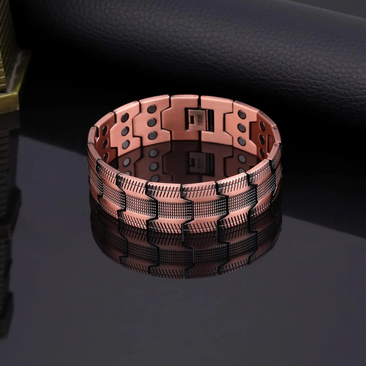 Jewelance™ MagneticBracelet 1+1 GRATIS: Premium Tre-Rækket Design Magnetisk Armbånd