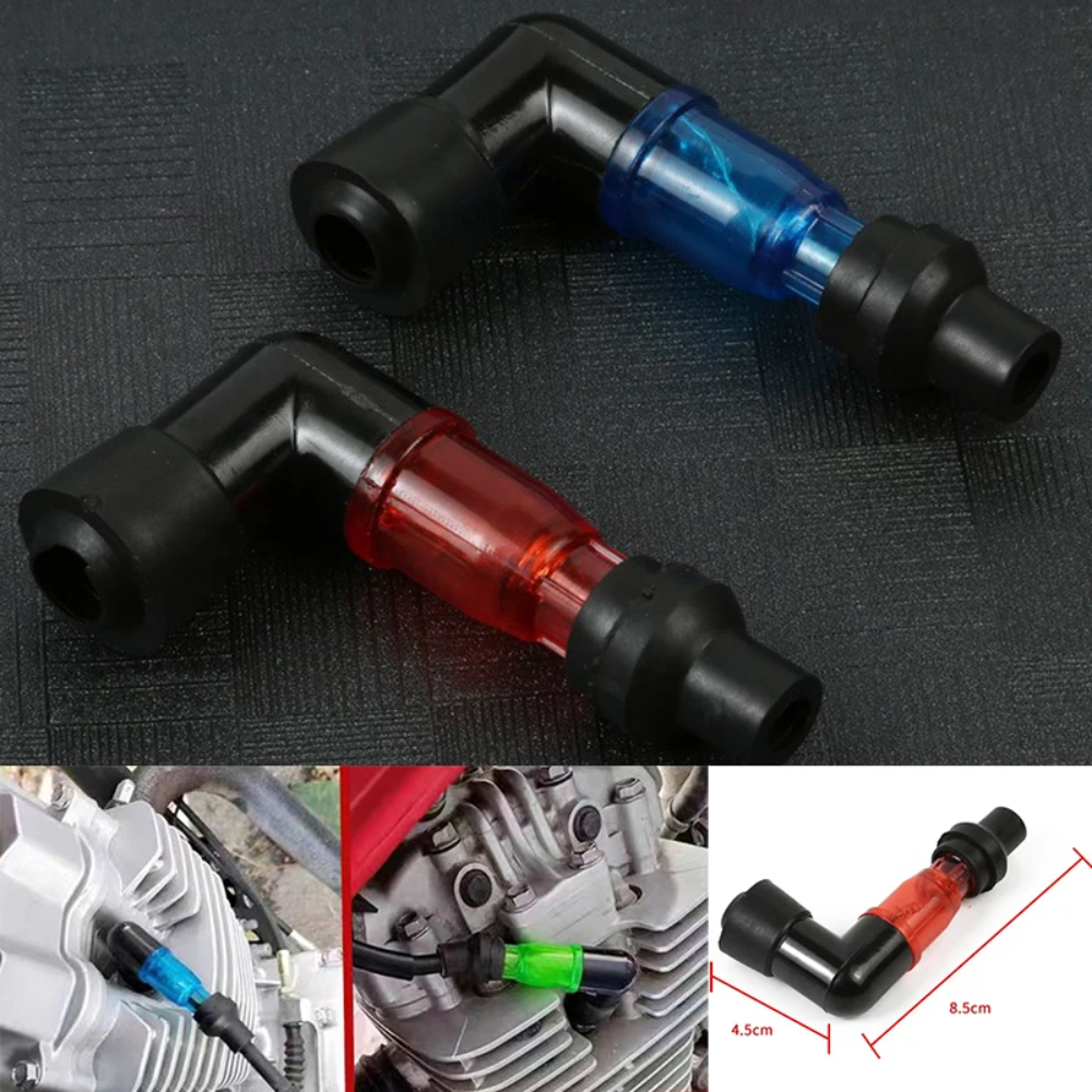 SparkConnectors 1+1 GRATIS: Universelle Højtydende Varmebestandige Motorcykel Tændings Gnist Konnektorer