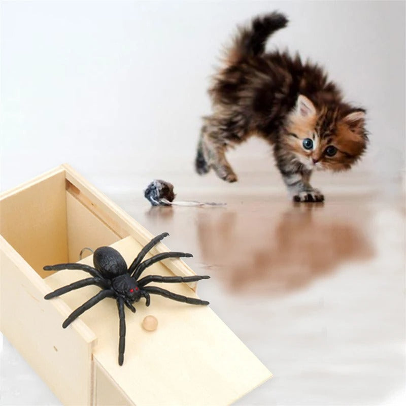 SpiderBox - Edderkop Skræmme Prank Kasse