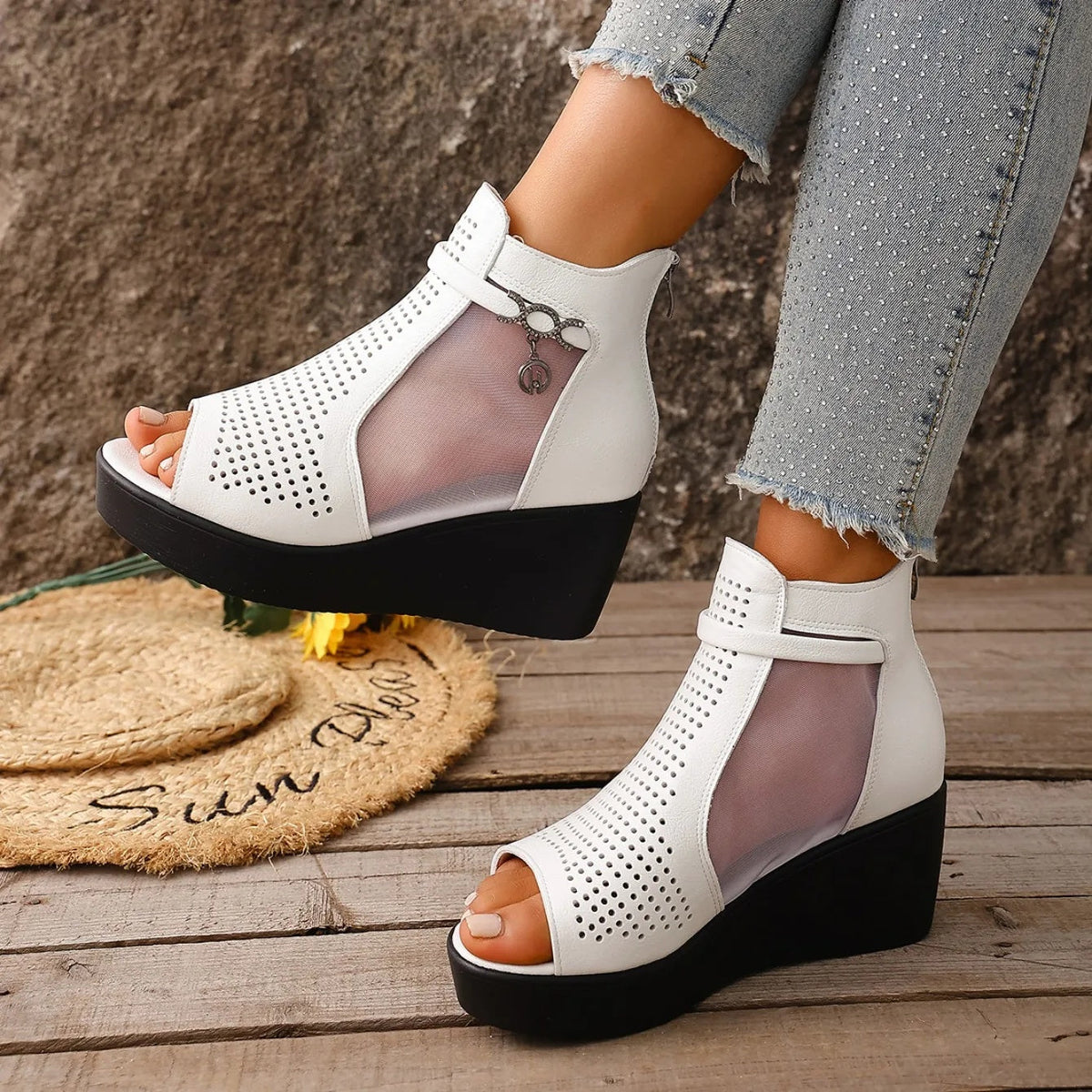 Happy™ FlexiSandals : Åndbar Komfort Og Elegant Fleksibel Stil Sandaler