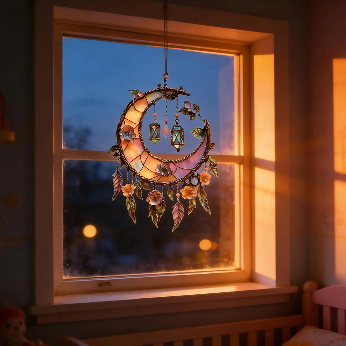 WindowSuncatcher: Unik Magisk Solfanger Vinduesdekoration