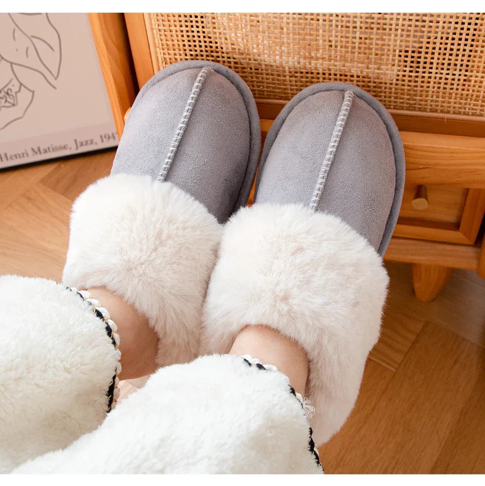 Happy™ IndoorSlippers: Stilfulde Hyggelige Kvinders Indendørs Hjemmesko